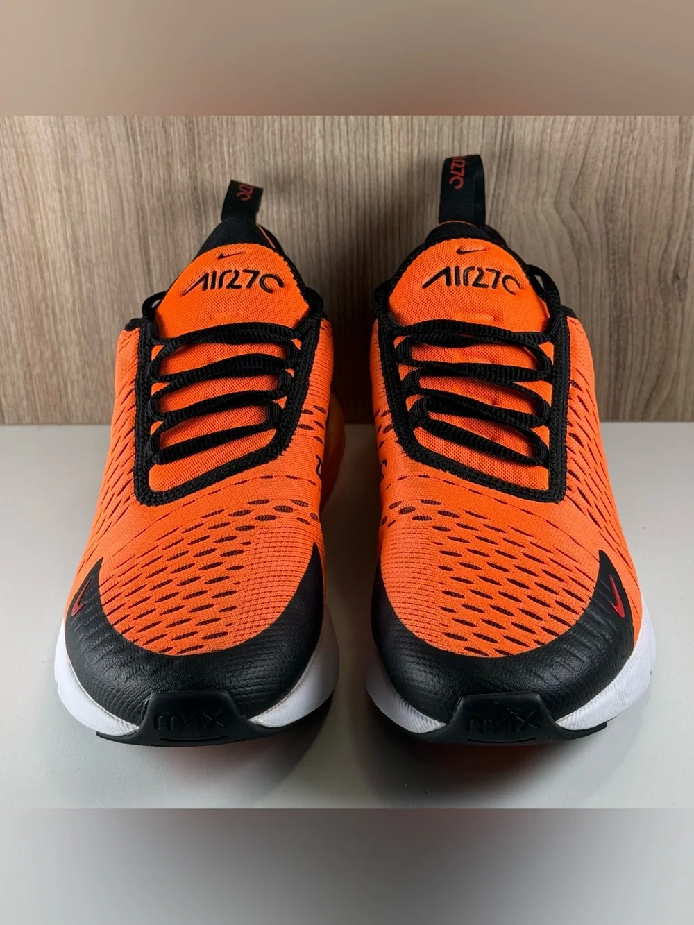 Nike Air Max 270 Total Orange/Black-White BV2517-800 Men’s Size 7 / Women’s 8.5